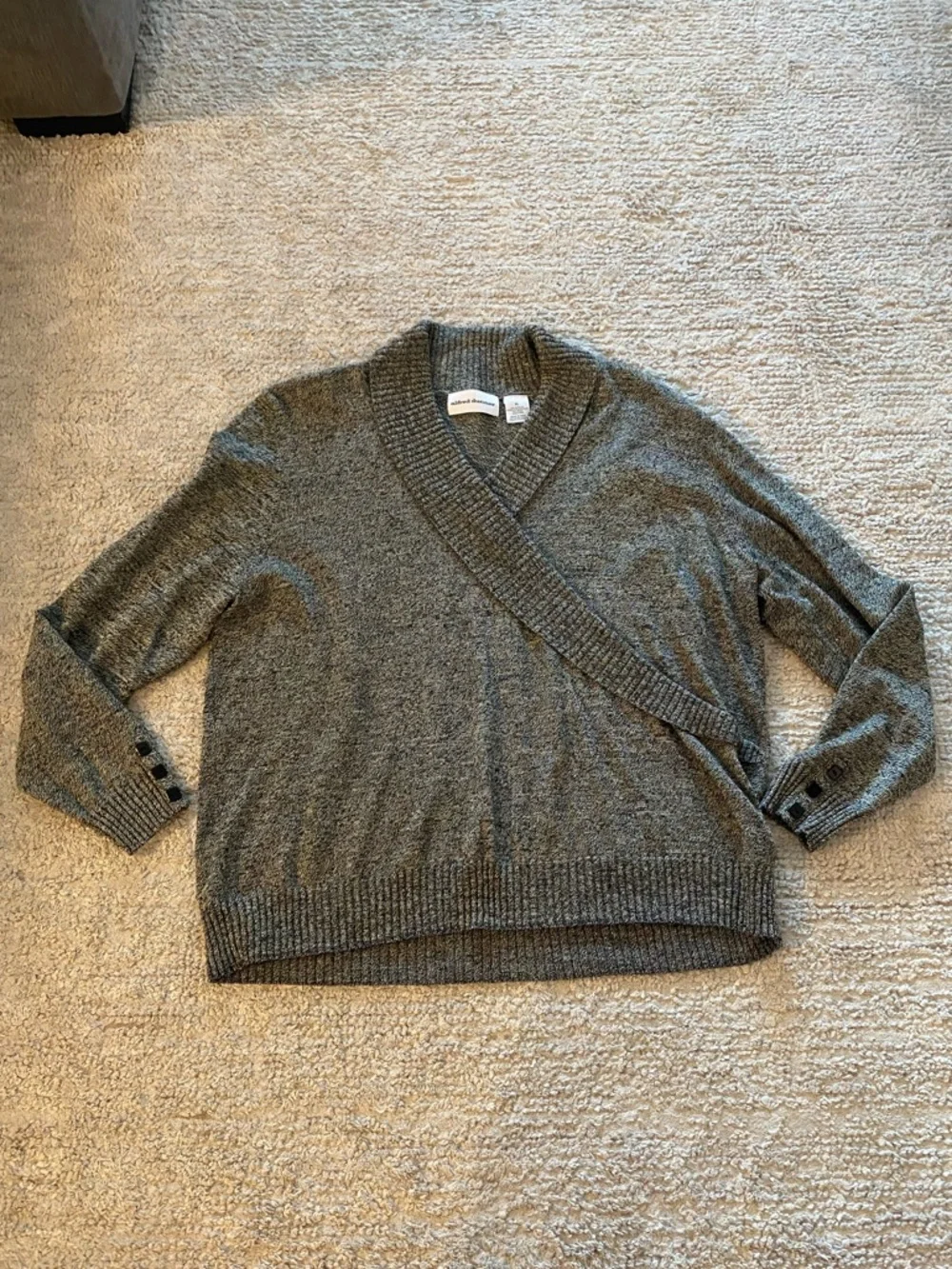 Alfred Dunner Grey Women’s Sweater Size XL
